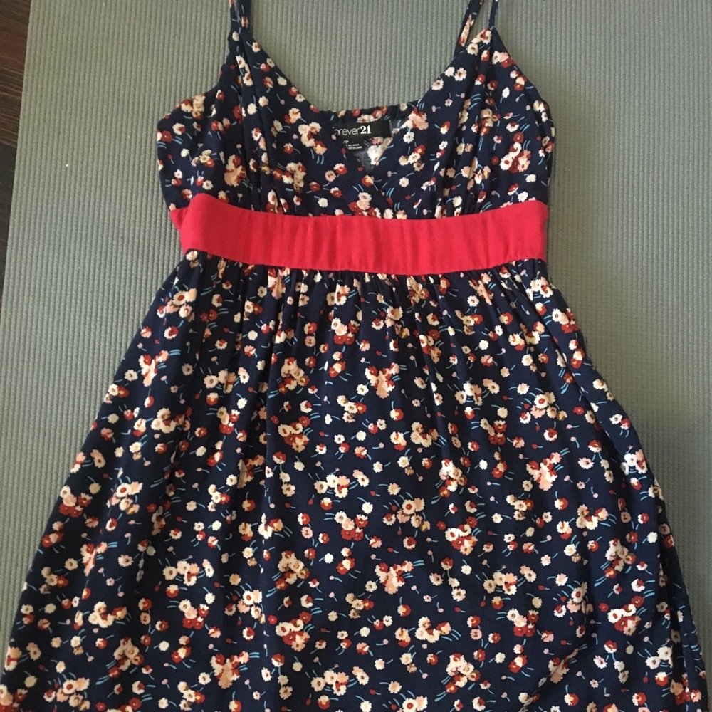 Navy blue dress
